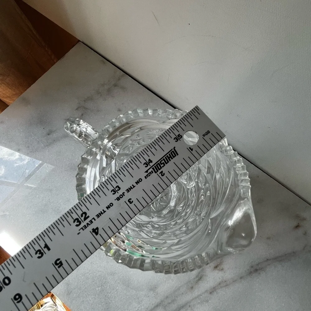 Faceted Daisy Burst Pitcher